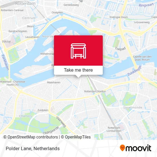 Polderlaan map