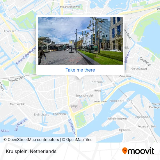 Kruisplein map