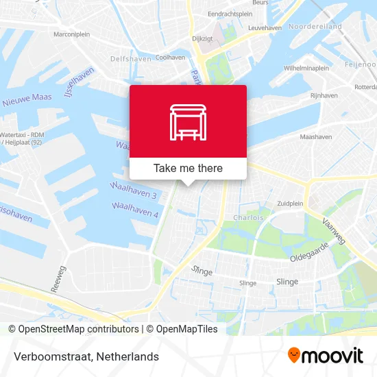 Verboomstraat map