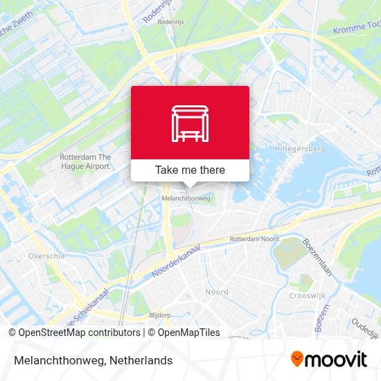 Melanchthonweg map