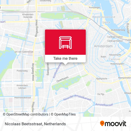 Nicolaas Beetsstraat map