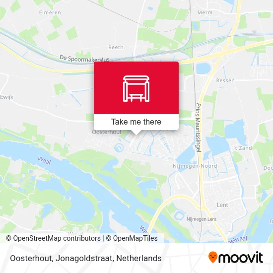 Oosterhout, Jonagoldstraat map