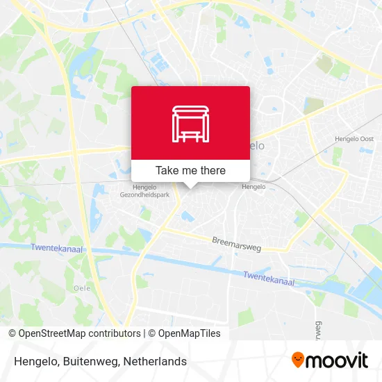 Hengelo, Buitenweg Karte