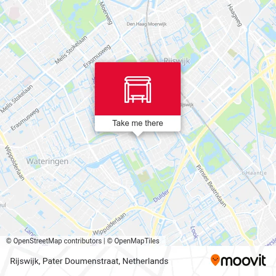 Rijswijk, Pater Doumenstraat Karte