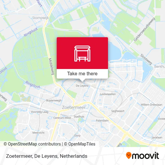 Zoetermeer, De Leyens Karte