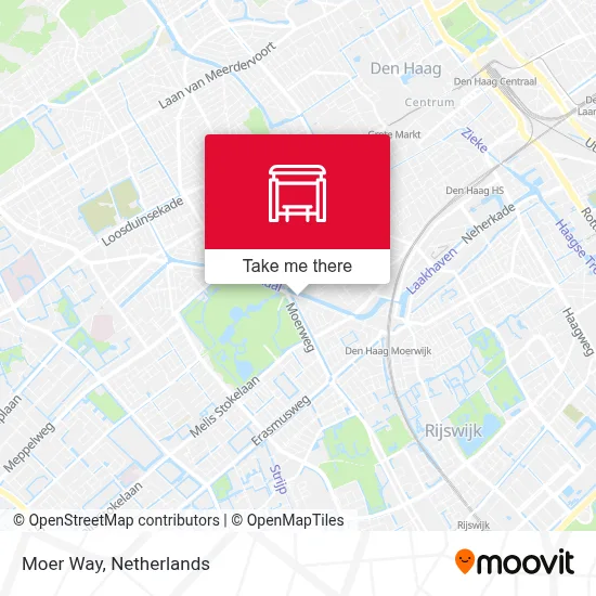Moerweg Karte
