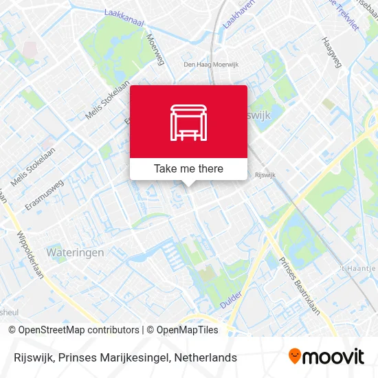 Rijswijk, Prinses Marijkesingel map