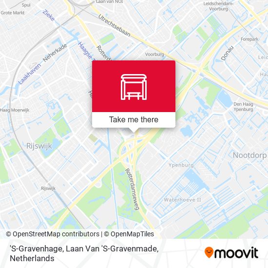 'S-Gravenhage, Laan Van 'S-Gravenmade map