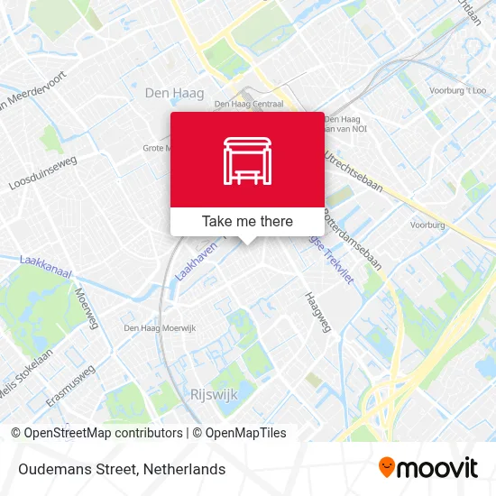 Oudemansstraat map