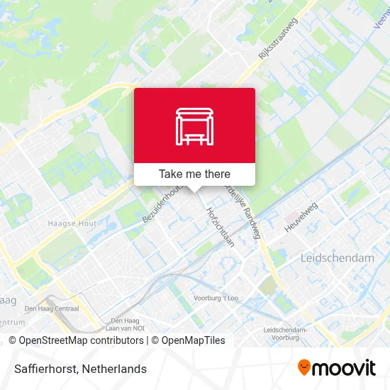 Saffierhorst Karte