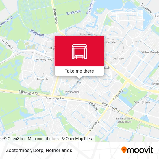 Zoetermeer, Dorp map