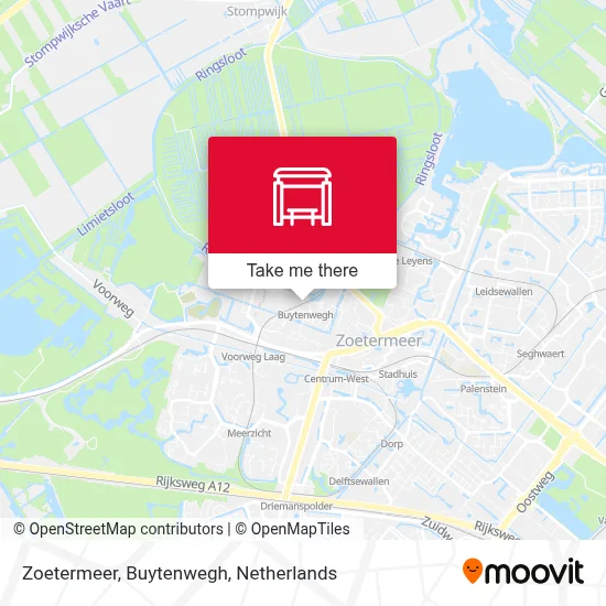Zoetermeer, Buytenwegh map