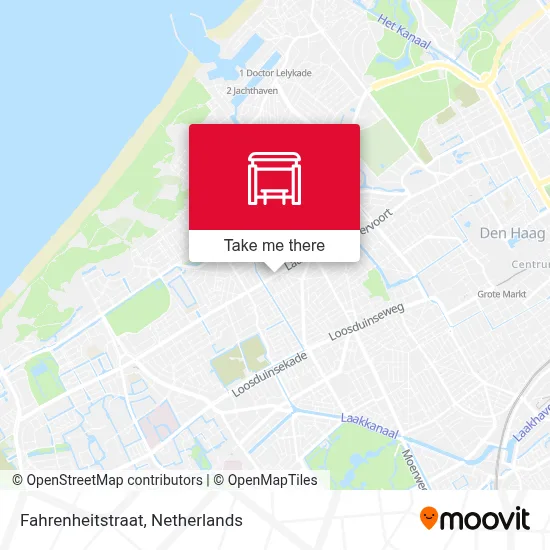 Fahrenheitstraat Karte