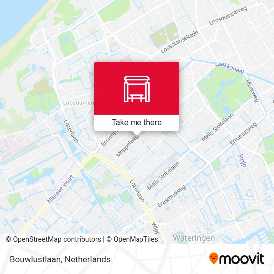Bouwlustlaan Karte