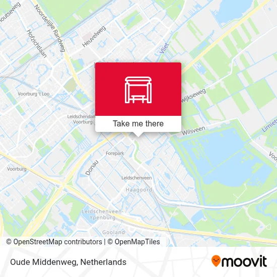Oude Middenweg Karte