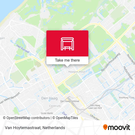 Van Hoytemastraat map