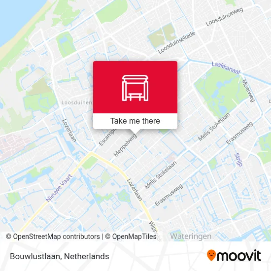 Bouwlustlaan map