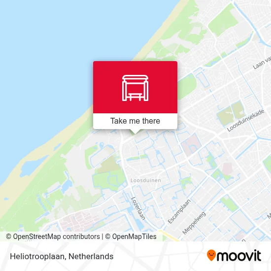 Heliotrooplaan Karte