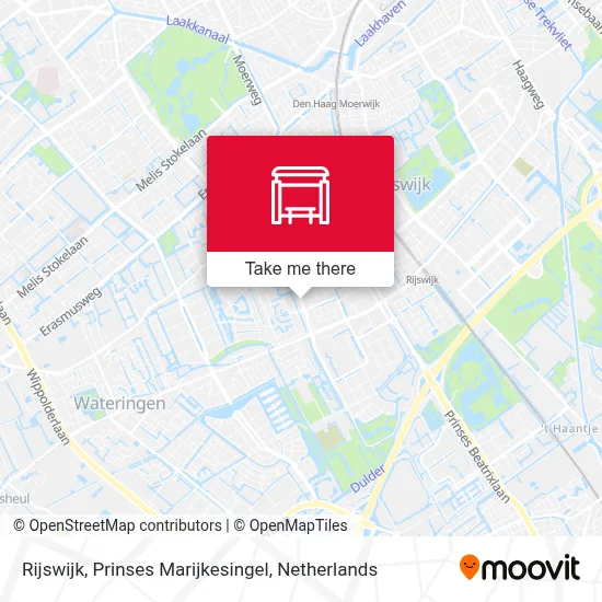 Rijswijk, Prinses Marijkesingel map