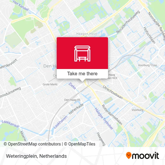 Weteringplein map