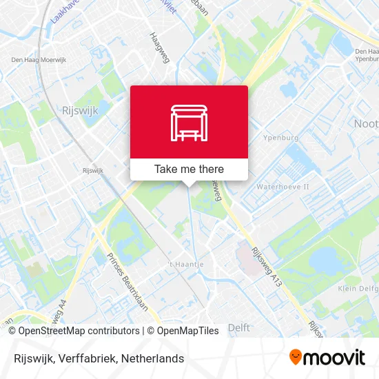 Rijswijk, Verffabriek Karte