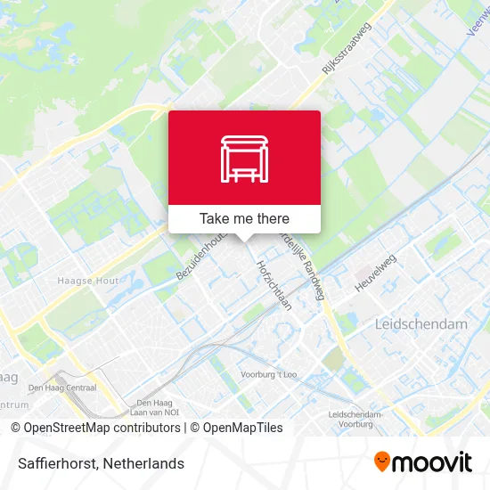 Saffierhorst Karte