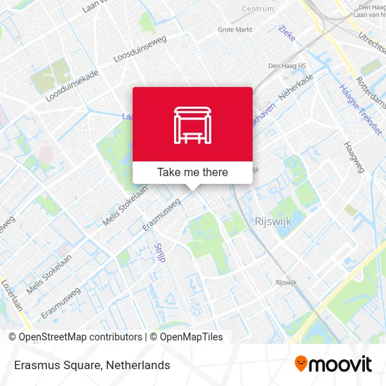 Erasmusplein Karte