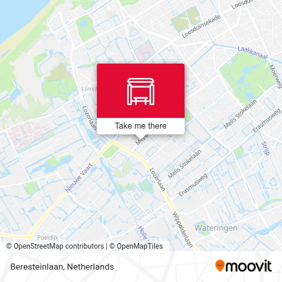 Beresteinlaan Karte