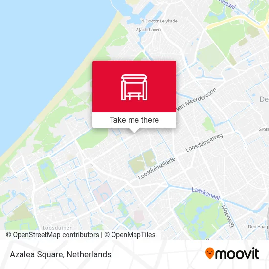 Azaleaplein Karte
