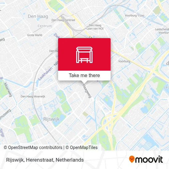 Rijswijk, Herenstraat Karte