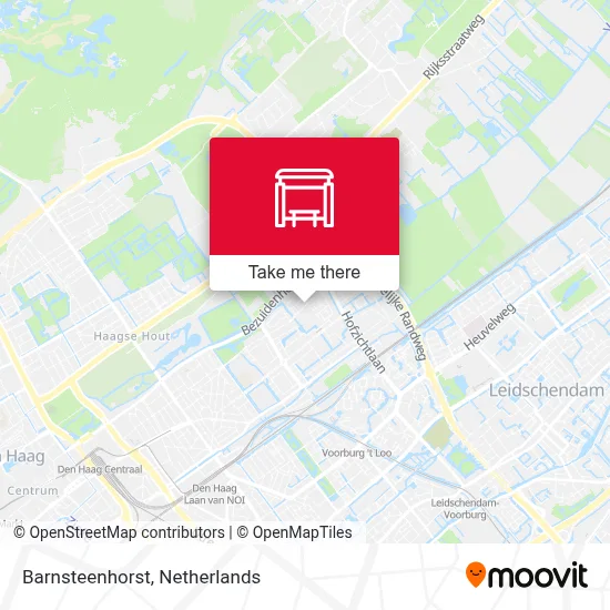 Barnsteenhorst map