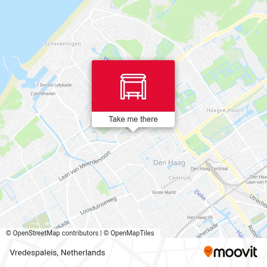 Vredespaleis Karte