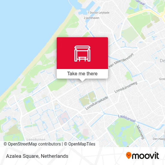 Azaleaplein map