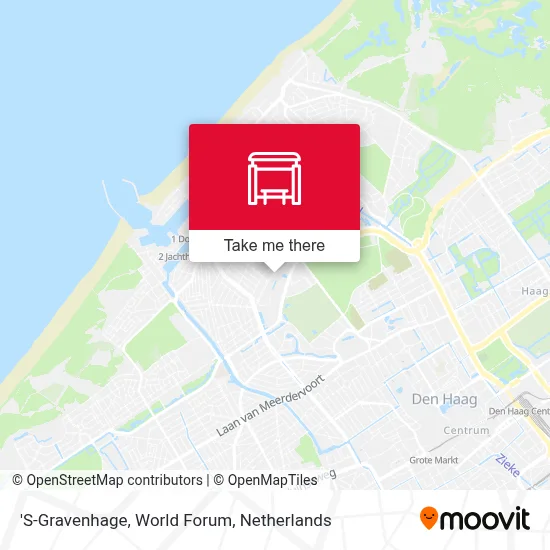 'S-Gravenhage, World Forum map