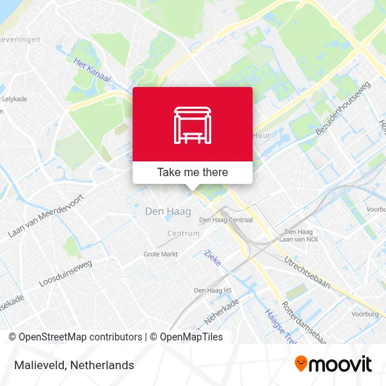 Malieveld map