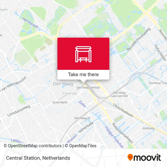 Centraal Station map