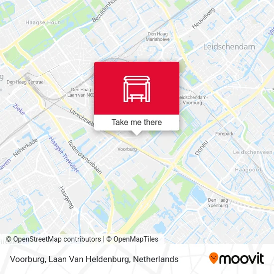 Voorburg, Laan Van Heldenburg map