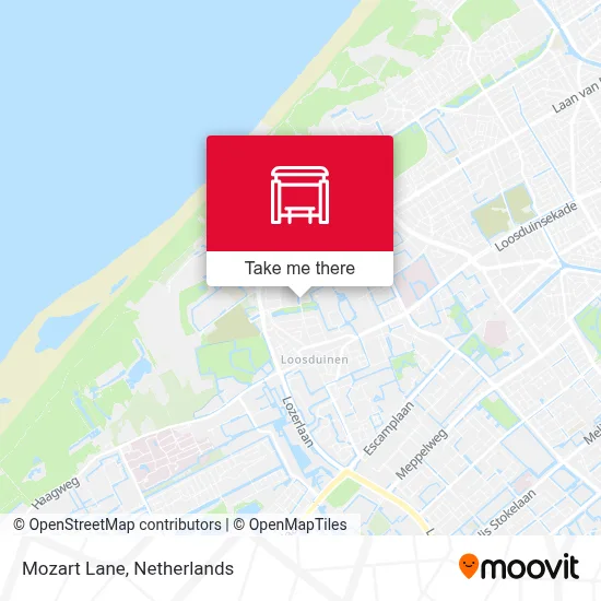 Mozartlaan map
