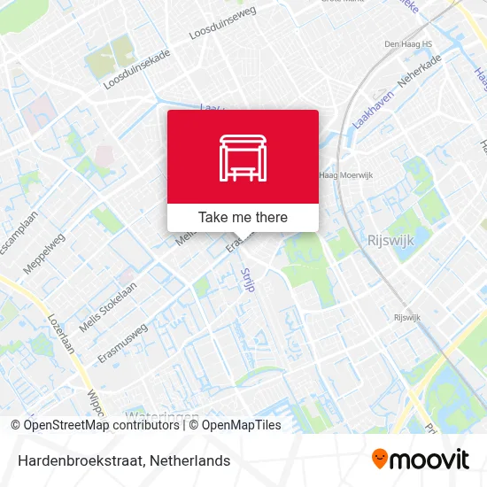 Hardenbroekstraat map