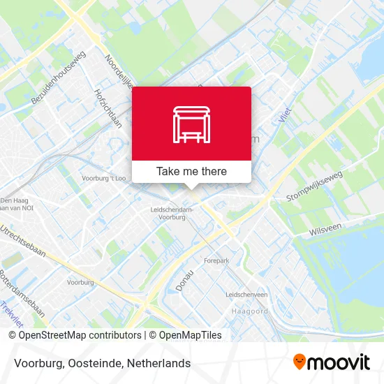 Voorburg, Oosteinde map