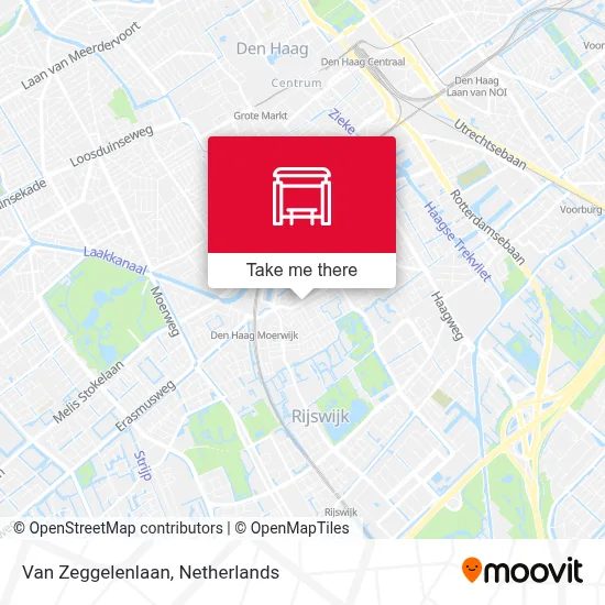 Van Zeggelenlaan map
