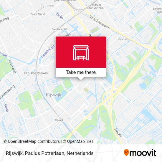 Rijswijk, Paulus Potterlaan map