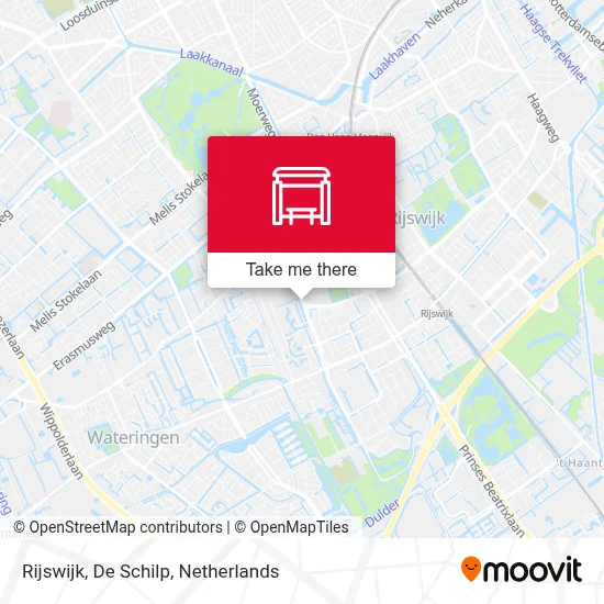 Rijswijk, De Schilp Karte