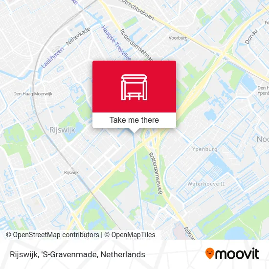 Rijswijk, 'S-Gravenmade Karte