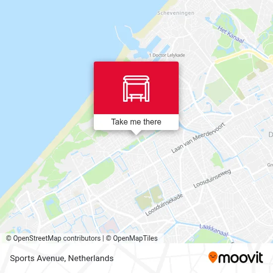 Sportlaan map
