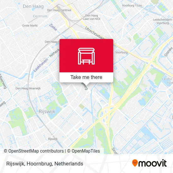 Rijswijk, Hoornbrug map