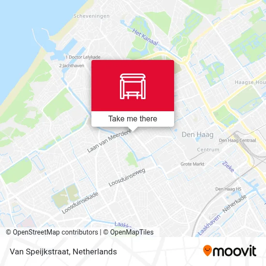 Van Speijkstraat Karte