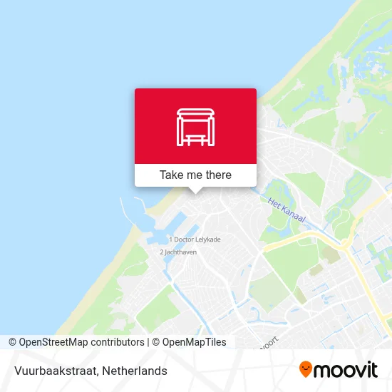 Vuurbaakstraat Karte