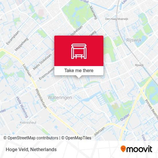 Hoge Veld map