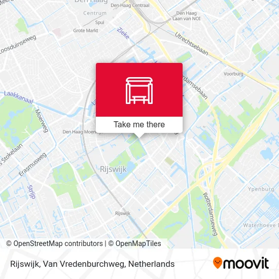 Rijswijk, Van Vredenburchweg Karte